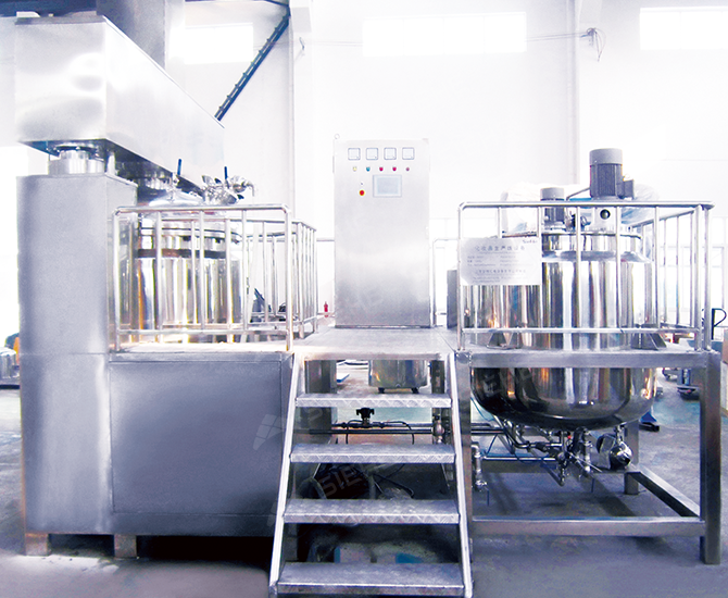 Vacuum Emulsifying Mixing Unit