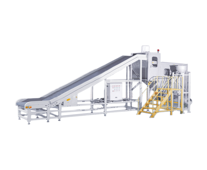 Малая мешочная автоматическая разгрузочная станция