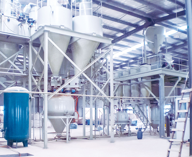 Powder Storage and Automatic Batching System