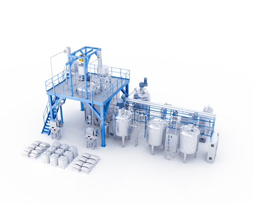 Automatic High speed Slurry Production System