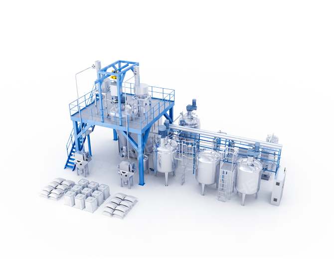 Automatic High speed Slurry Production System