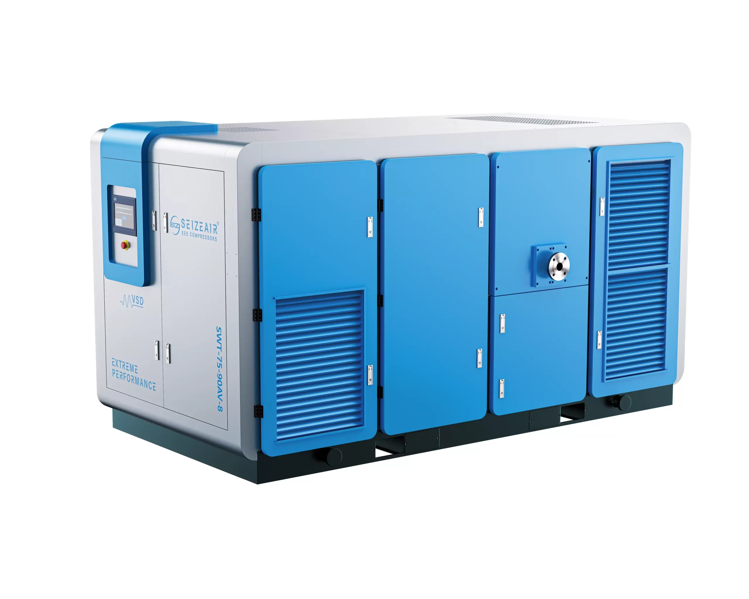 Permanent magnet variable frequency two-stage compression SVC series 